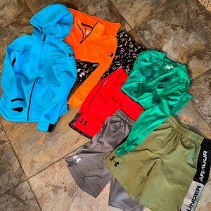 Boys under armour lot